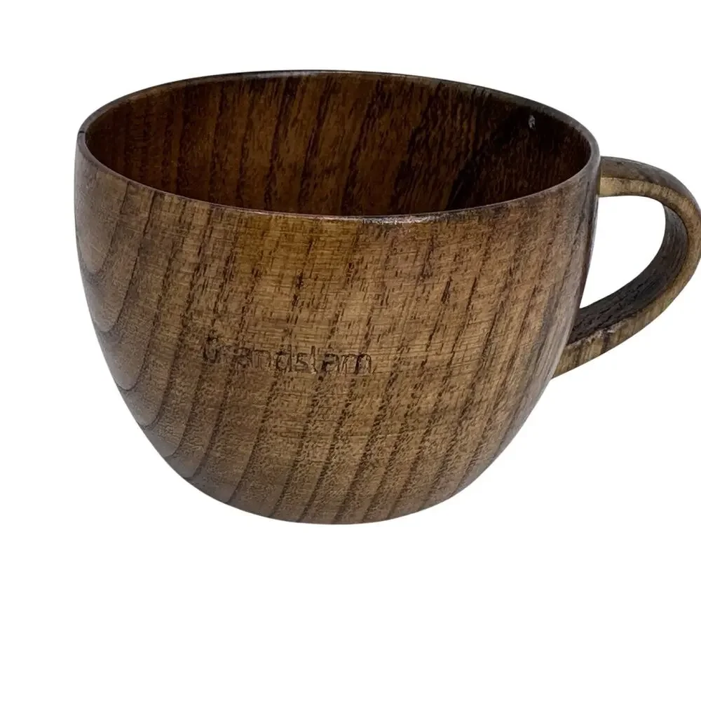 Grandslam Hardwood Shaving Cup And Bristle Brush